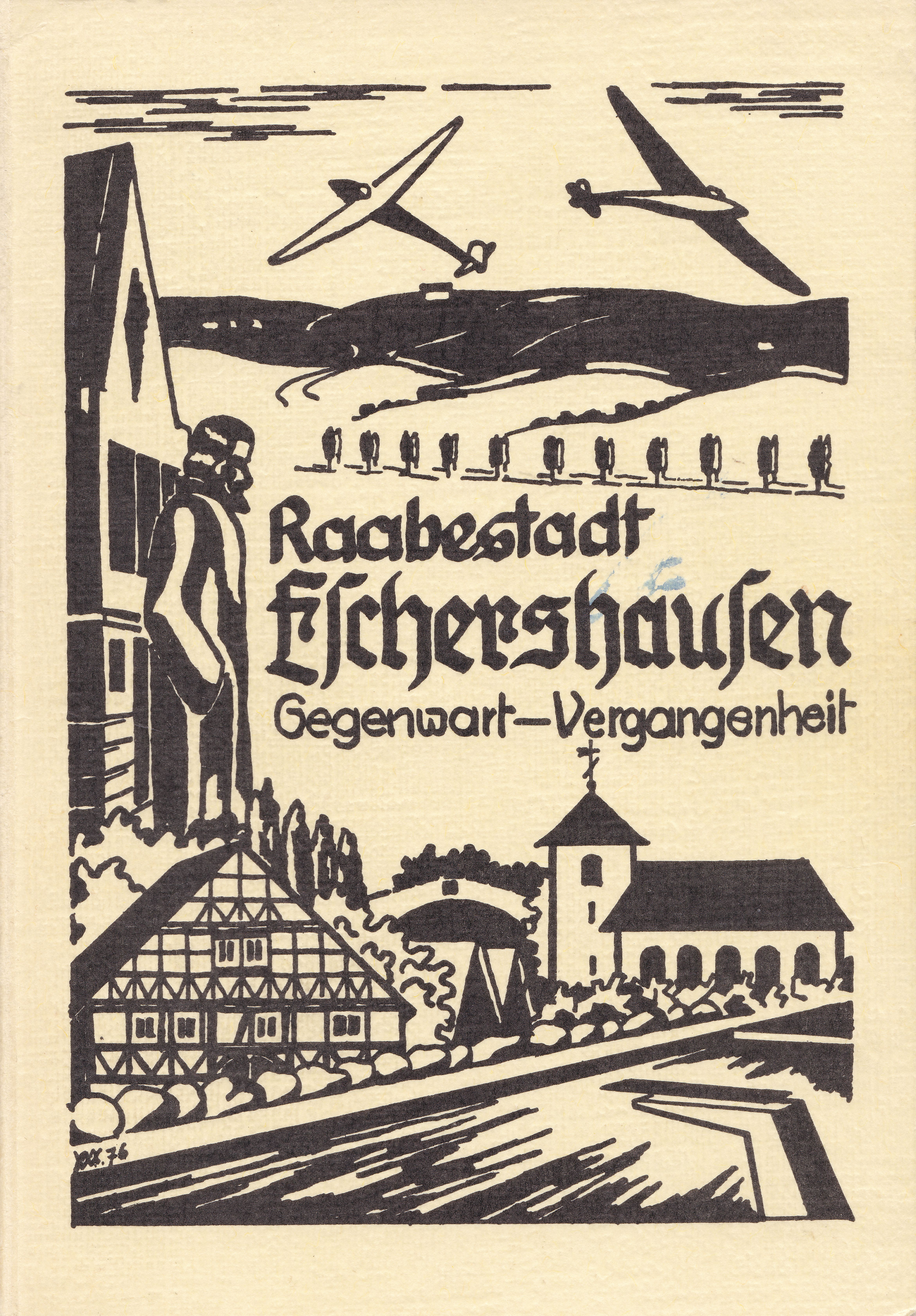 Frontseite des Buchs Raabestadt Eschershausen 1977